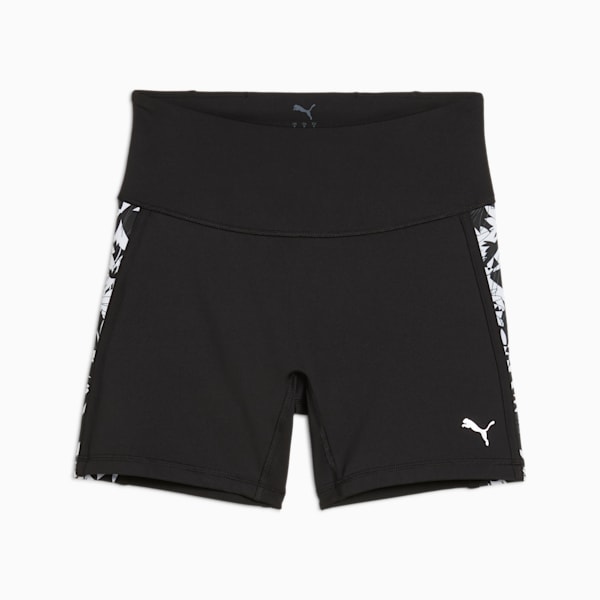 TROPICAL Women's Graphic 5" Short Tights, PUMA Black-AW-048284-0001, extralarge